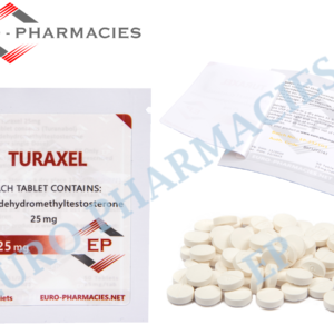 BUY EURO PHARMACIES TURAXEL 25 (TURANABOL) — 25MG/TAB -50 TAB/BAG ONLINE UK